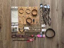 Jewelry Making Supplies Lot Beads Charms Chains Bracelet DIY Bead Landing Mix