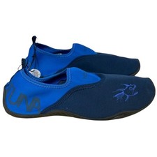 Image of Hot Tuna Children's Pull Tab Water Aqua Shoes Navy/Royal UK 1 (EU 33)
