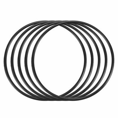5pcs black nitrile butadiene rubber O-ring 26mm inner slide 1mm width  KD #hj