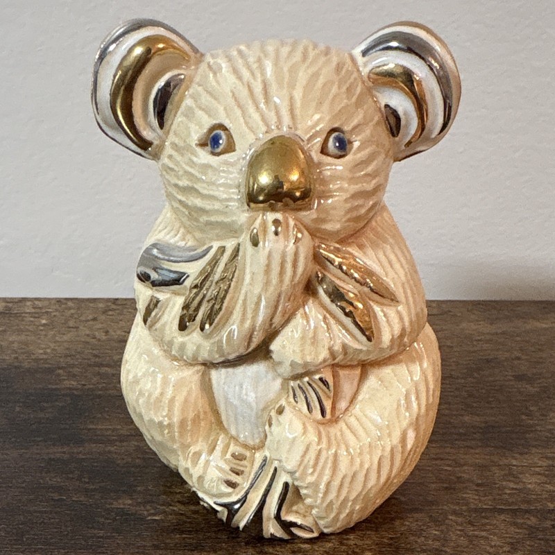 Rinconada Limited Color Edition Koala Ceramic Figurine 3.75" Boxed 744L 2003