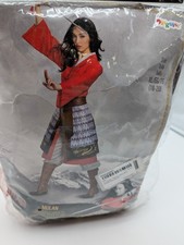 Disguise Disney Mulan Hero Red Dress Deluxe Adult XL Women Costume 18-20