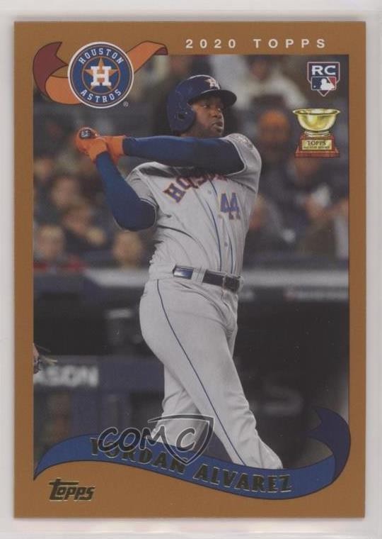 2020 Topps Archives 2002 Topps Yordan Alvarez #222 Rookie RC uk2