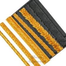 Baroque Silicone Mold Cornice Border Scroll Curlicues Filigree Fondant Mould