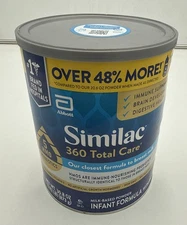 Similac 360 Total Care Non-GMO Infant Formula Powder 30.8Oz EXP: 3/27