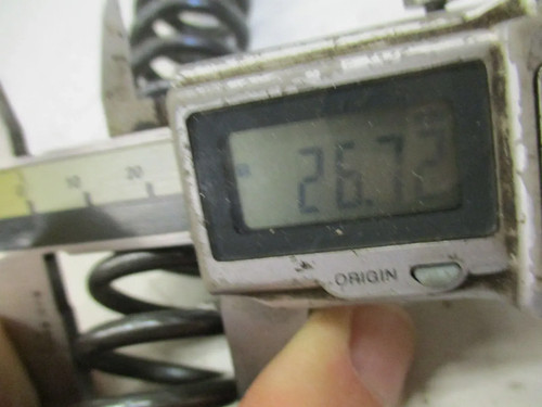 Vork 4X7-23141-00 vorkveer D177 Yamaha XV 750 81-84 veer spring origineel - Afbeelding 3 van 4