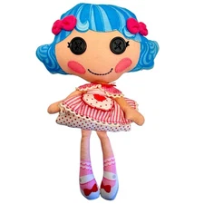 Rare Lalaloopsy Plush Rosy Bumps N Bruises Stuffie 10 Inch Stuffed Doll