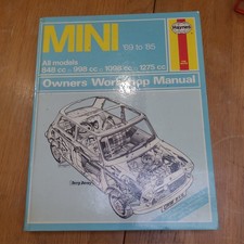 Haynes Owners Werkstatthandbuch - Mini 69 bis 85 alle Modelle
