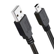 Mini USB Cable Type A to Mini B 3FT Charger Cord