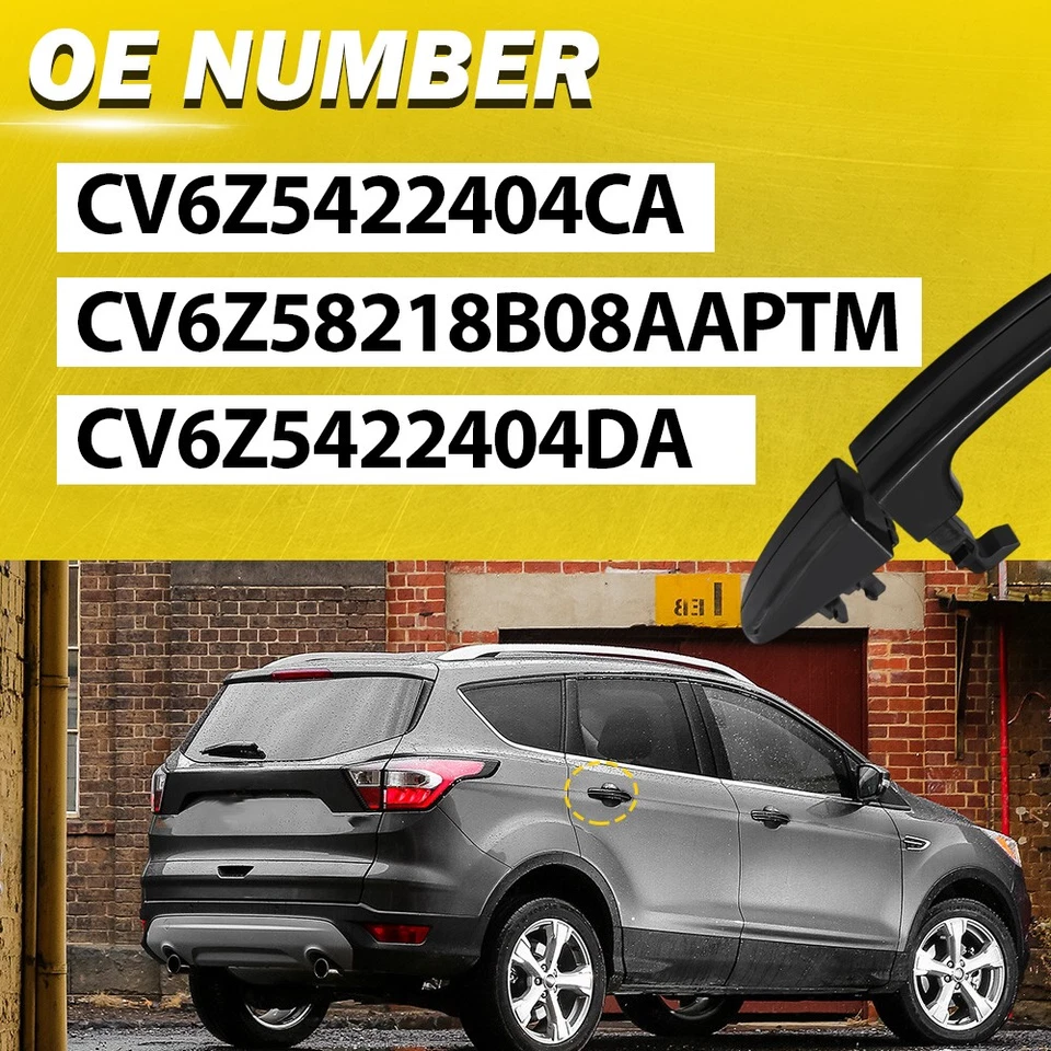 前后或右手右外门把手适合福特 Transit-250 底座 2015 - 2018 — 第 3/4 张图片