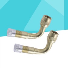 2 Pcs Tire Valve Adaptor Electric Scooter Extension Stem Extenders