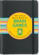 Little Black Book of Brain Games:- 9781593597689, spiral-bou, Peter Pauper Press