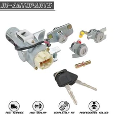 For 2007-12 Nissan Versa S SL Door Lock Cylinders & Ignition Switch with 2 Keys