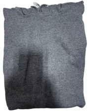 JERZEES SUPER SWEATS NuBlend Pullover Hooded Sweatshirt Heather XL Black