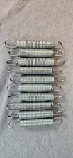 Trampoline Machine Springs Heavy Duty Galvanized Steel 5.25" x.5" USED Lot of 10