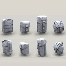 1/35 Scale Resin Figures Model Kit US Army backpack Accessories Unpainted Model
