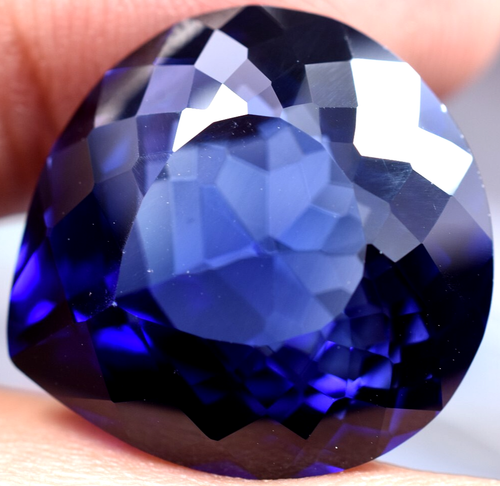 Natural 32.80 Ct Madagascar Royal Blue Sapphire GGL Certified Loose Gemstone