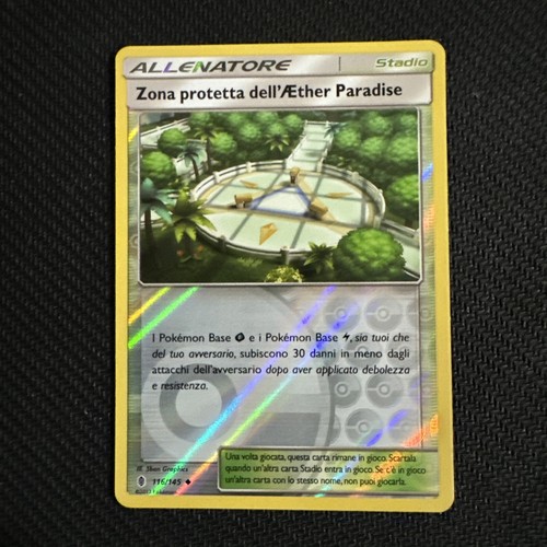 POKEMON ZONA PROTETTA DELL'AETHER PARADISE 116/145 HOLO GUARDIANI NASCENTI