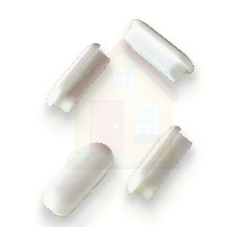 KIT 4 Pz. PARACOLPI COPRIVASO SEDILE WC GOMMINI PER COPRIWATER LEGNO POLIESTERE