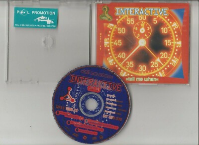 Interactive Tell Me When EU CDSingle 1995