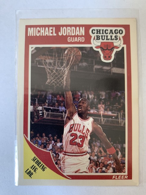 michael jordan 1989 fleer