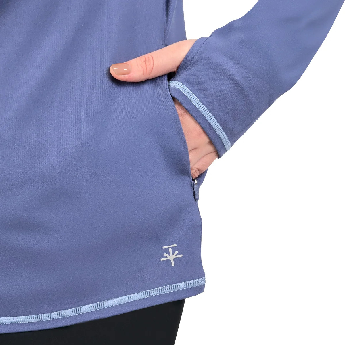 Soybu Women's Long Sleeve Quarter Zip