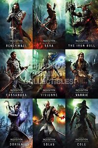 RGC Huge Poster - Dragon Age Inquisition Character PS4 PS3 ...