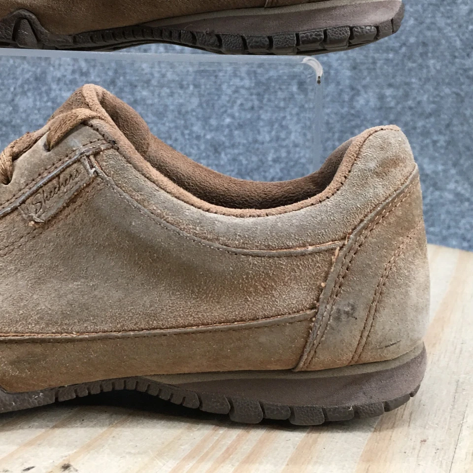 Zapatos Skechers Mujer 6 Calce Relajado Motociclistas Curbed Tenis 49336 Marrón Gamuza Foto 3 de 4