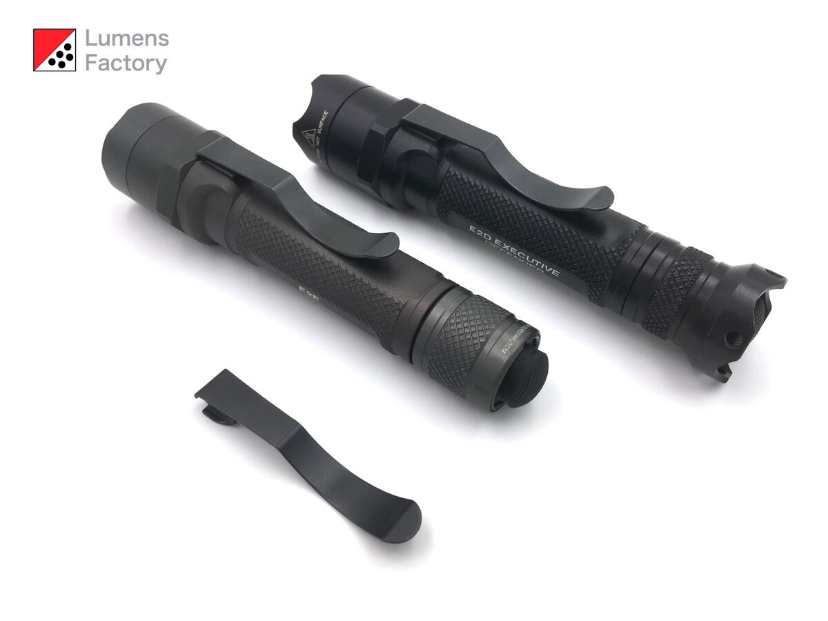 E2T-MV Tactician Style Clip for Surefire Lights E2E E2D E2O E2T-MV Tactician Style Clip for Surefire Lights E2E E2D E2O