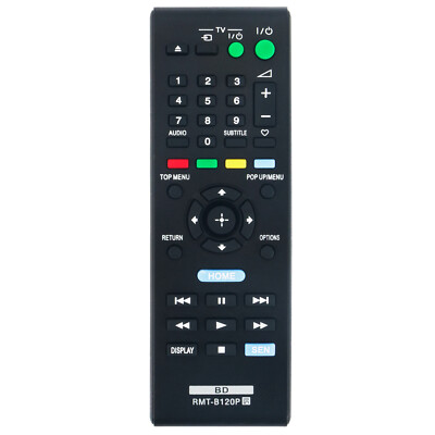 New RMT-B120P Replace Remote for Sony Blu-ray Player BDP-S185 BDP-S186 BDPS185