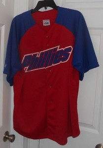 philadelphia phillies red jersey