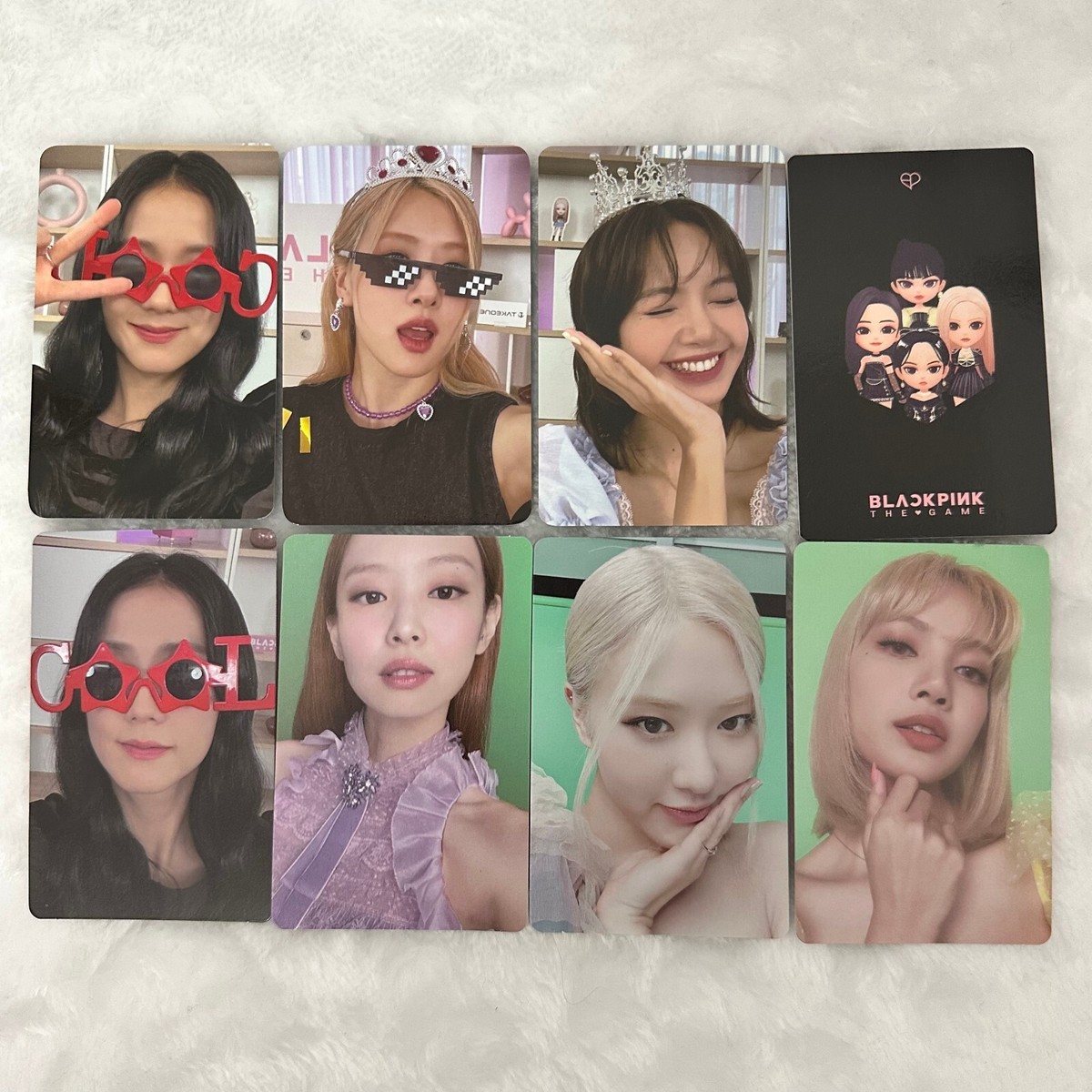 BLACKPINK THE GAME OST KTOWN4U YG SELECT POB PHOTO CARD | eBay