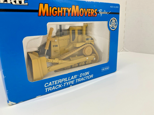 1991 ERTL Mighty Movers CAT D10N Track-Type Tractor 1/50 Scale Die-Cast - Picture 2 of 7