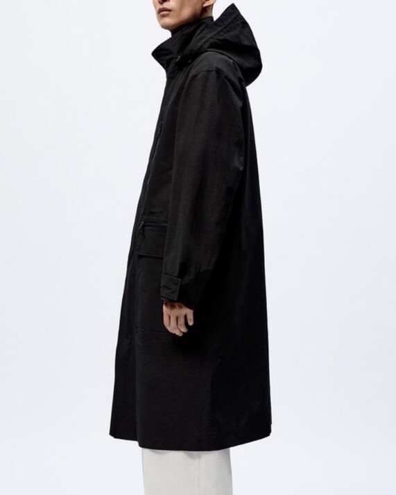 zara studio nicholson oversized parka Men's Size M NEW | eBay