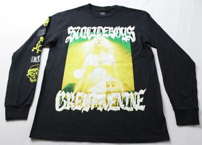 SuicideBoys Adult Long Sleeve GreyDay Australia Tour T-Shirt SV3