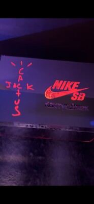 Custom Cactus Jack Travis Scott SB Dunk Sneaker Box