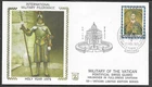Vatican 1975 Holy Year SWISS GUARD Halbadier in Full-Dress Uniform FDC # 53