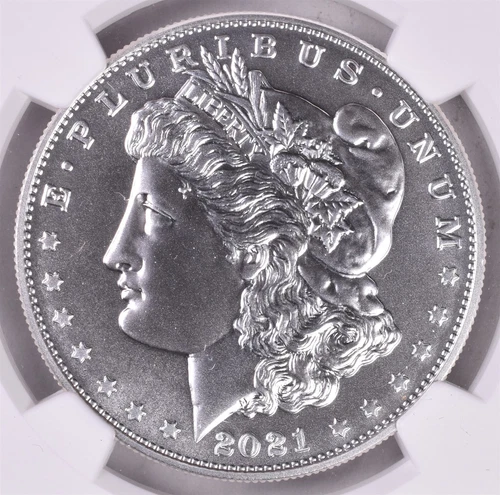 2021-D Morgan Silver Dollar - NGC MS69 