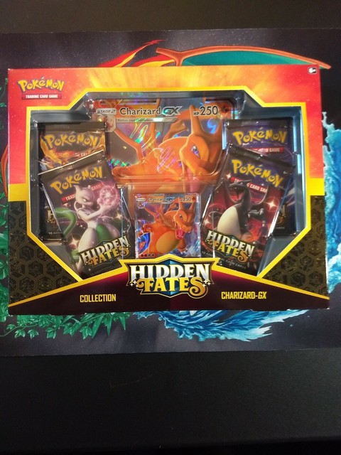 2019 Pokemon Hidden Fates Sealed Charizard GX Collection Box | eBay