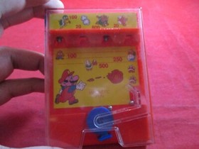 Mario Magnetic Fun - Super Mario Bros. Nintendo NES Era Handheld Shooter Game
