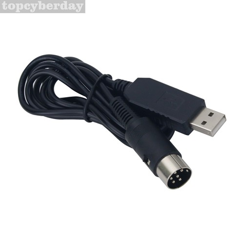 LD-C105 USB to CAT Radio Data Cable Din6 Interface 1.5m for Kenwood TS440/450 - 第 4/7 張圖片