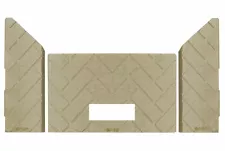 WHITFIELD PELLET HERRINGBONE  FIREBRICK -  [PP1205]   ADVANTAGE PLUS   11750015