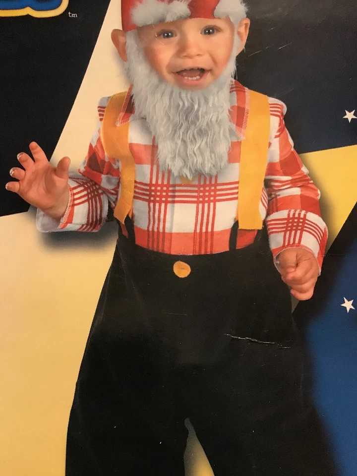 Garden Gnome Costume Infant (12-18 Months) Free Shipping! - Image 3 of 4