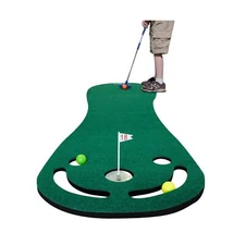 KOFULL Putting Green Mats Set for Golf Putting Use, Included 29 inches Golf P...