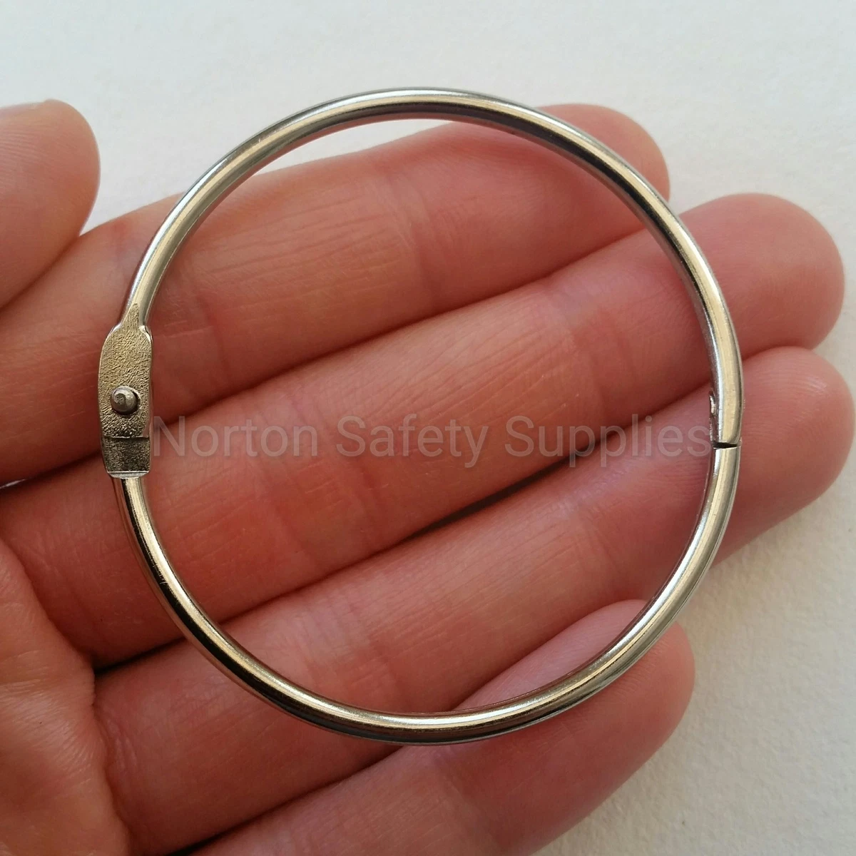 Large Hinged Split Ring / Key Ring / Jailors Fob 60mm * MULTI-BUY