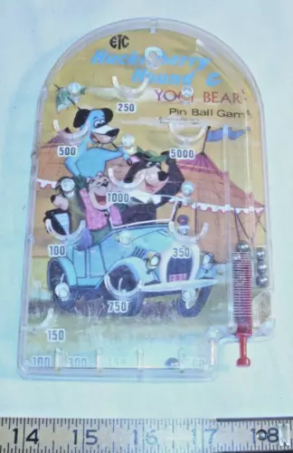 HUCKLEBERRY HOUND & YOGI BEAR CARTOON SHOW PINBALL GAME 1960