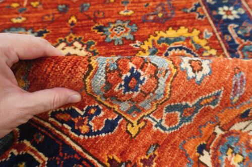 3 x 5 Fuß Rostrot Bidjar Orientalisch Afghanisch Handgeknüpft Traditionell Vorleger - Bild 12 von 15