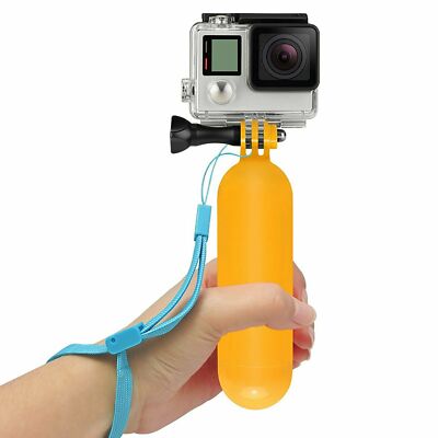 Perche Télescopique Monopod Pour GoPro - Longueur 22,5-110 Cm, Max 500g, Poignée Confort, Bracelet Poignet