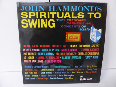 John Hammond´s Spirituals To Swing, Doppel-LP, UK 1972