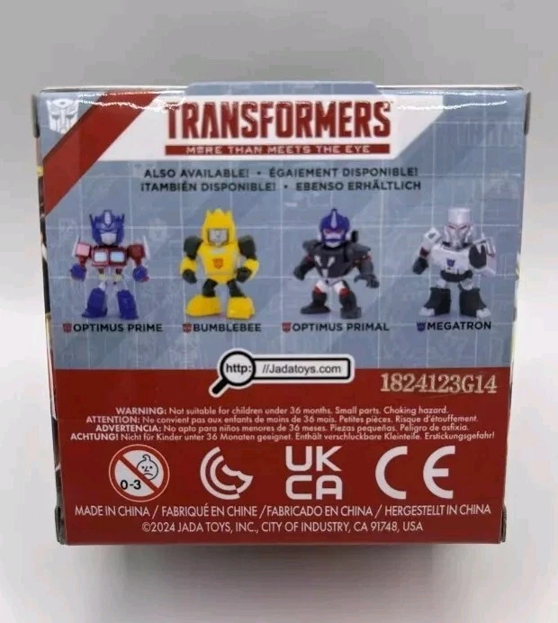 Jada METALFIGS Transformers Optimus Prime Primal Die Cast New Ships From USA  - Image 2 of 2