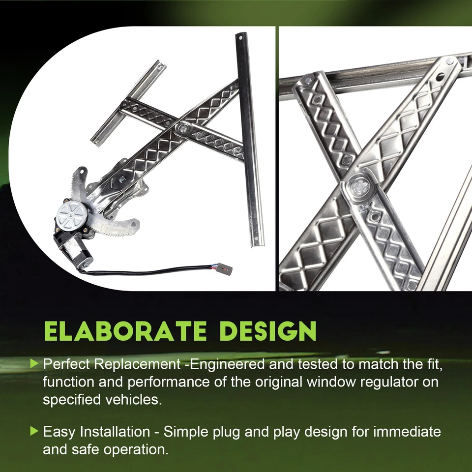 For Ford Expedition Lincoln Blackwood Power Window Regulator Front LH w/ Motor - Image 4 of 4